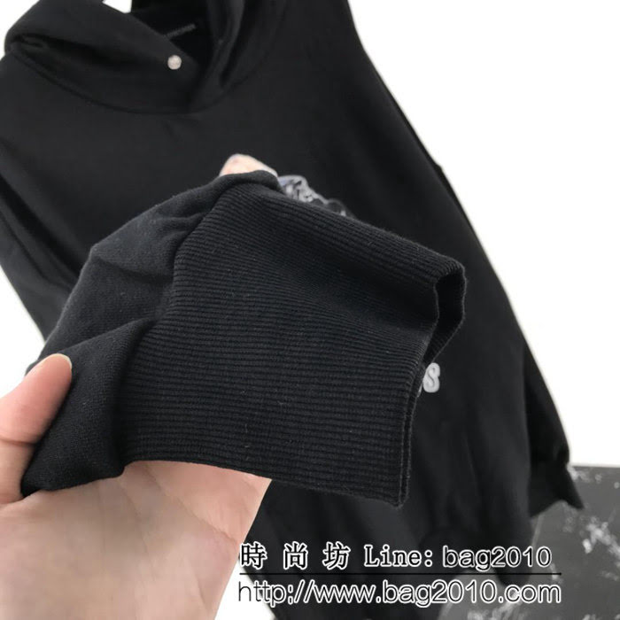 BALENCIAGA巴黎世家 18秋冬巴黎秀款 OS大版型 樂隊衛衣 情侶款 ydi1629